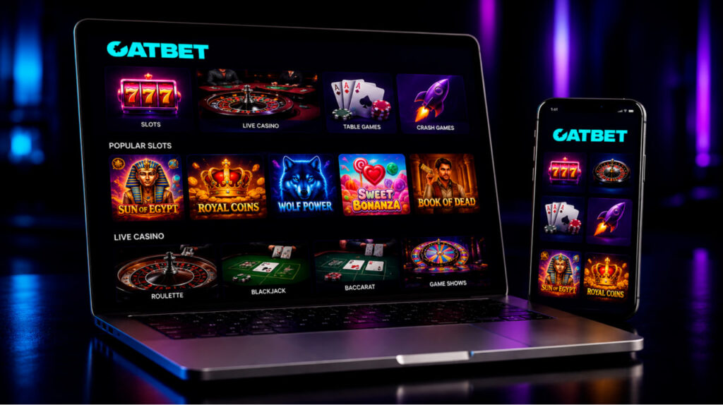 игры в казино CATbet